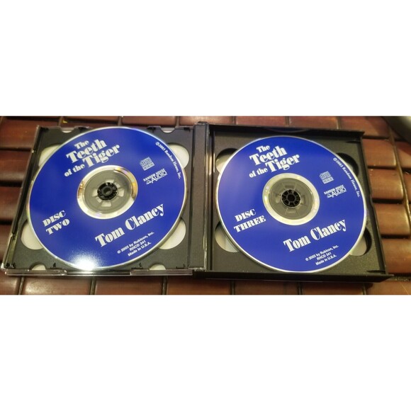 The Teeth of the Tiger by Tom Clancy 2003 5 Compact Discs Abridged edition - Picture 5 of 7